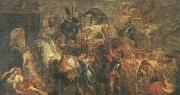 RUBENS, Pieter Pauwel Triumphal Entry of Henry IV into Paris painting